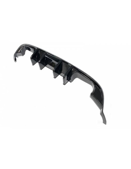 Difusor Trasero Volkswagen Golf 7.5 Negro Brillante