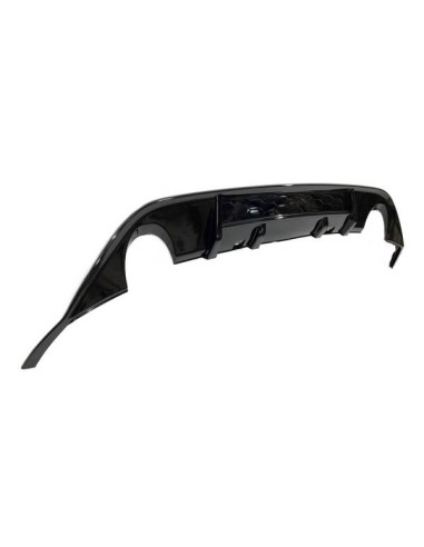 Difusor Trasero Volkswagen Golf 7 Look GTI Negro Brillante