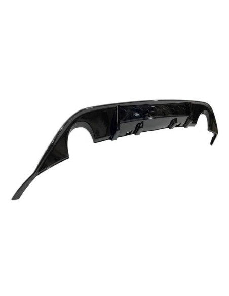 Difusor Trasero Volkswagen Golf 7 Look GTI Negro Brillante