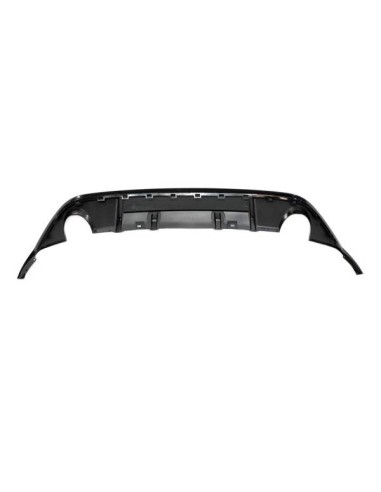 Difusor Trasero Volkswagen Golf 7 Look GTI Negro Brillante