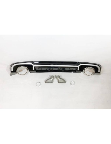 Difusor Trasero Audi A3 2016-2019 Sportback Look RS3