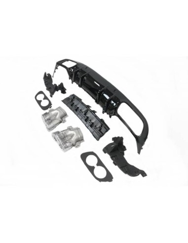 Difusor Trasero Mercedes W205 Coupe 2019+ Look E53 ABS