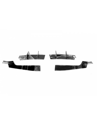 Difusor Trasero Ford Mustang 2018-2020 Brillante Negro