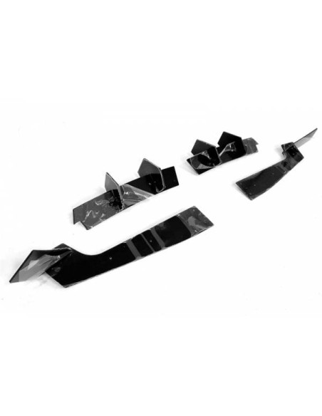 Difusor Trasero Ford Mustang 2018-2020 Brillante Negro