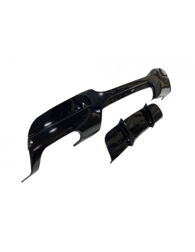 Difusor Trasero BMW E90 / E91 look M Performance Negro Brillo