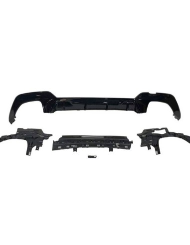 Difusor Trasero BMW G20 / G21 340 Look M Performance Brillante Negro