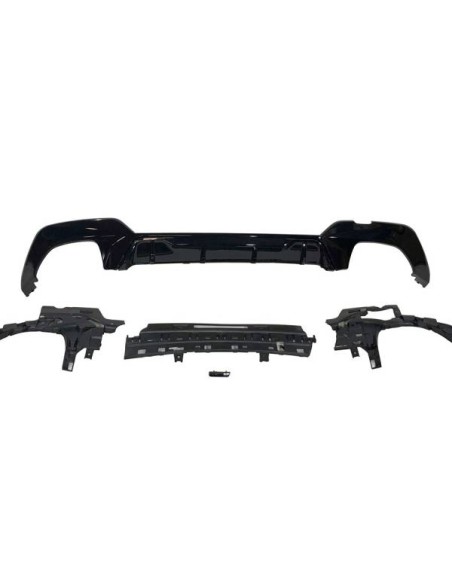 Difusor Trasero BMW G20 / G21 340 Look M Performance Brillante Negro