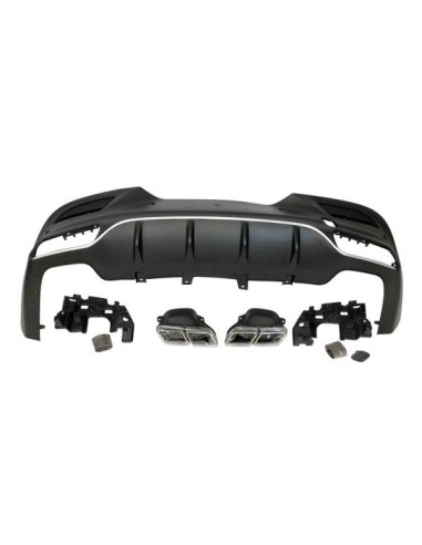 Difusor Trasero Mercedes C292 2014-2018 Look AMG GLE63