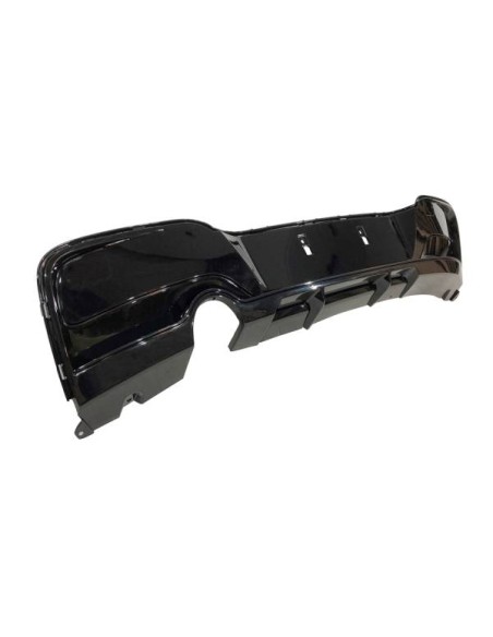 Difusor Trasero BMW F20 / F21 12-14 Look M-Performance 1 Salida doble Brillante Negro