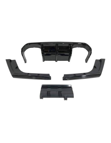 Difusor Trasero BMW F30 / F31 Look M3 Brillante Negro