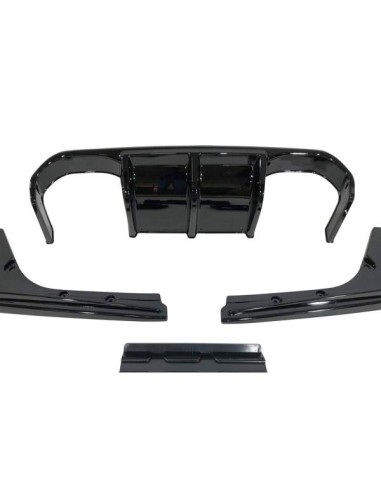 Difusor Trasero BMW F30 / F31 Look M3 Brillante Negro