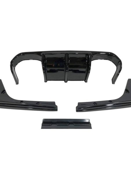 Difusor Trasero BMW F30 / F31 Look M3 Brillante Negro