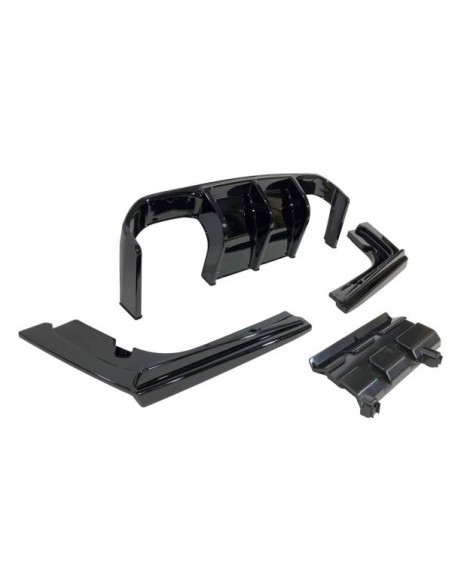 Difusor Trasero BMW F30 / F31 Look M3 Brillante Negro