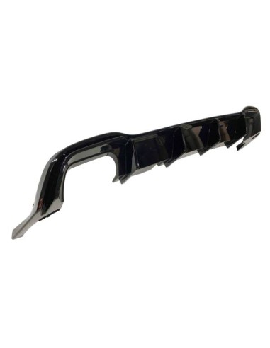 Difusor Trasero Volkswagen Golf 8 GTI Negro brillante 2 Salidas doble