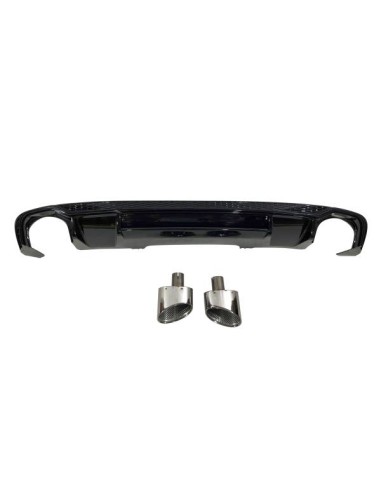 Difusor Trasero Audi A4 4P / Avant 2016+ Sline
