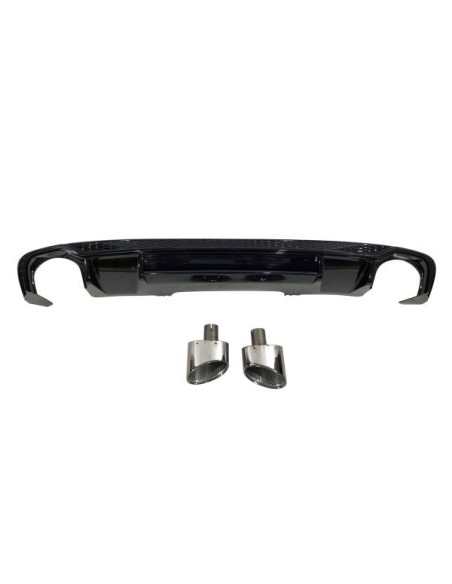 Difusor Trasero Audi A4 4P / Avant 2016+ Sline