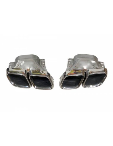 Difusor Trasero Mercedes W205 Coupe 2019 Look C63 ABS