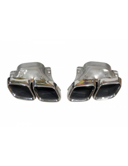 Difusor Trasero Mercedes W205 Coupe 2019 Look C63 ABS