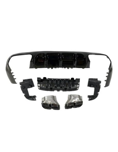 Difusor Trasero Mercedes W213 COUPE C238 look AMG E63