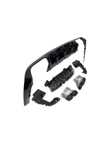 Difusor Trasero Mercedes W213 COUPE C238 look AMG E63