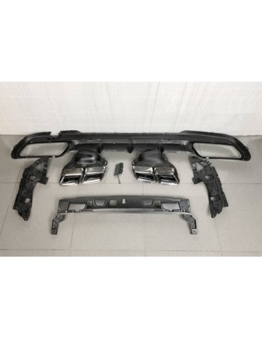 Difusor Trasero Mercedes W212 2014-2015 SW / 4P Look AMG E63