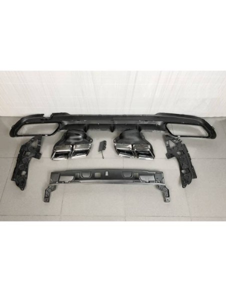 Difusor Trasero Mercedes W212 2014-2015 SW / 4P Look AMG E63