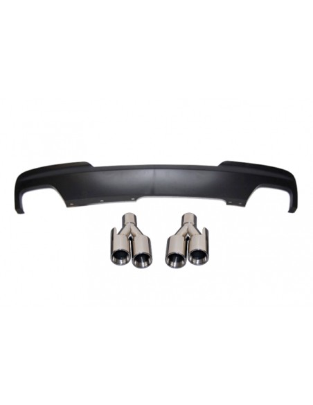 Difusor Trasero BMW F10/F11 10-16 Look M-Tech ABS Colas