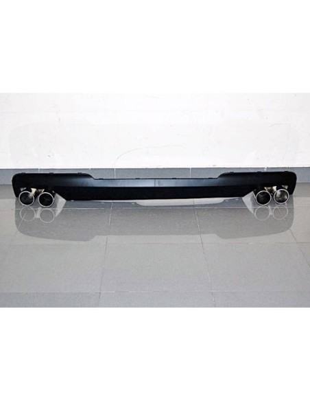 Difusor Trasero BMW F10/F11 10-16 Look M-Tech ABS Colas