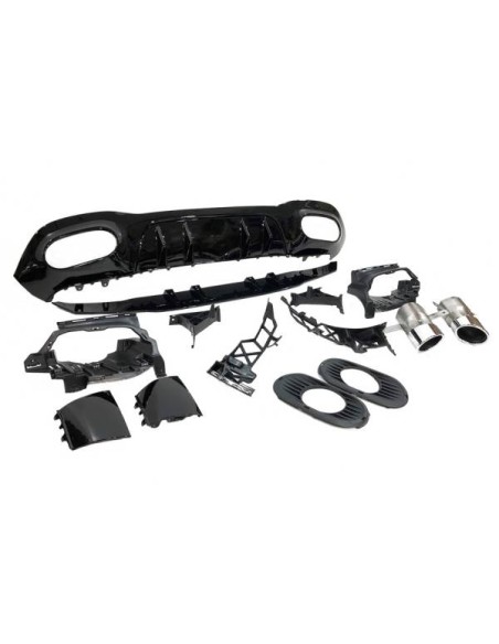 Difusor Trasero Mercedes W177 Look AMG A35