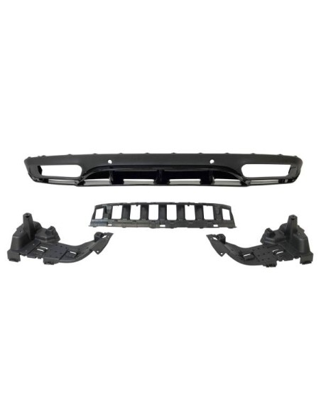 Difusor Trasero Mercedes W205 2014-2018 Coupe Look AMG C63 ABS