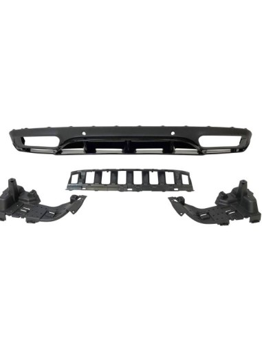 Difusor Trasero Mercedes W205 2014-2018 Coupe Look AMG C63 ABS