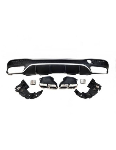 Difusor Trasero Mercedes W166 GLE 350 look AMG 63 Colas