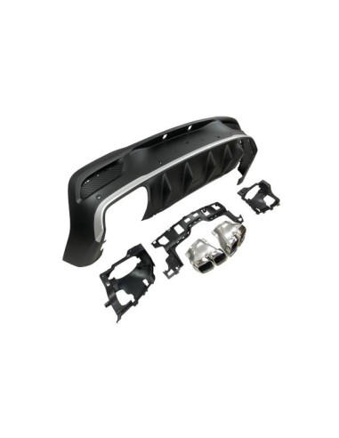 Difusor Trasero Mercedes C167 GLE 2020 Colas