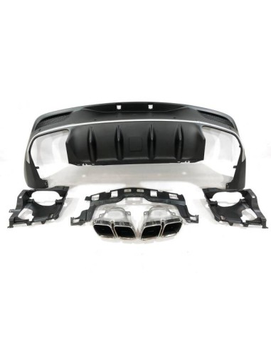 Difusor Trasero Mercedes C167 GLE 2020 Colas