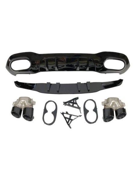 Difusor Trasero Mercedes W177 Look AMG A45