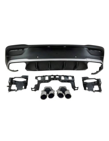 Difusor Trasero Mercedes C167 GLE 2020 Colas Look E53