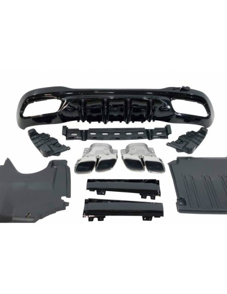 Difusor Trasero Mercedes W206 Sedan / SW Look C63