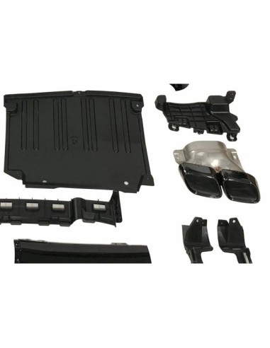 Difusor Trasero Mercedes W206 Sedan / SW Look C63