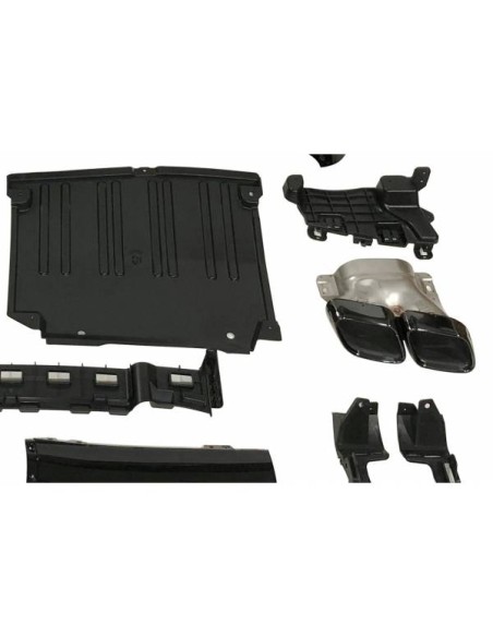 Difusor Trasero Mercedes W206 Sedan / SW Look C63