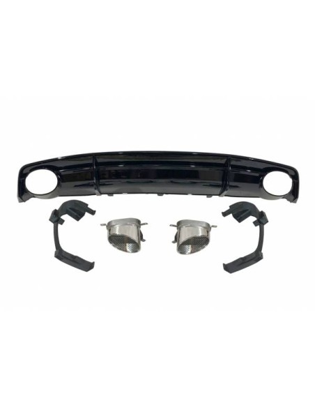Difusor Trasero Audi A7 2015-2018 S-Line Look RS7 ABS