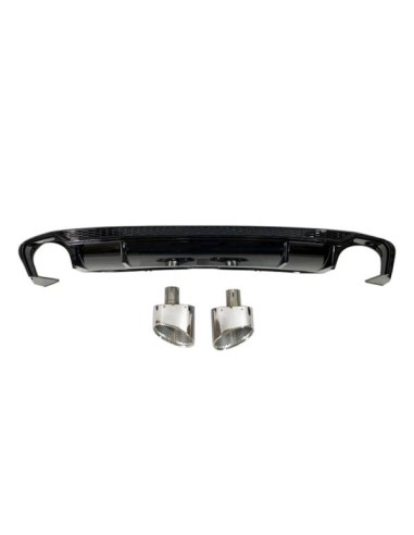 Difusor Trasero Audi A5 Sportback SLine 2017 Look S5