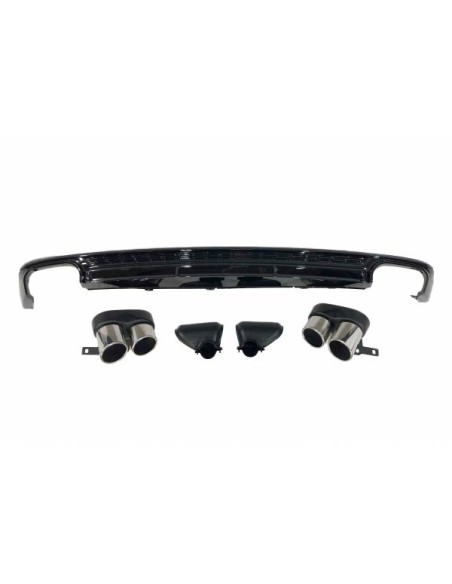 Difusor Trasero Audi A6 / A6 Avant C8 Look S6