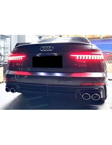 Difusor Trasero Audi A6 / A6 Avant C8 Look S6