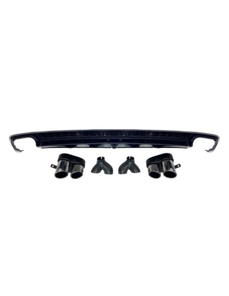 Difusor Trasero Audi A6 / A6 Avant C8 Look S6