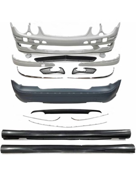 Kit De Carrocería Mercedes W211'02-06  Look AMG E55 ABS