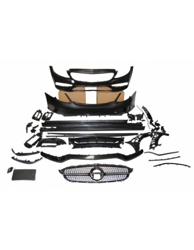 Kit De Carrocería Mercedes W205 4P 2014-2021 Look C63 2019 Diamond