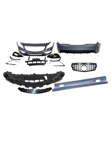 Kit Carrocería Mercedes W117 13-16 4P / SW LCI Look AMG A45 Parrilla