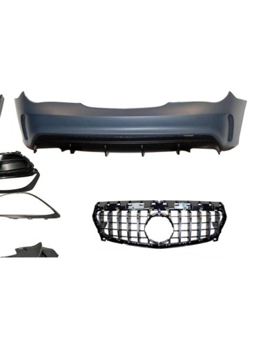 Kit Carrocería Mercedes W117 13-16 4P / SW LCI Look AMG A45 Parrilla