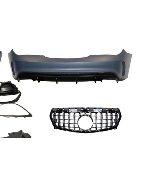 Kit Carrocería Mercedes W117 13-16 4P / SW LCI Look AMG A45 Parrilla