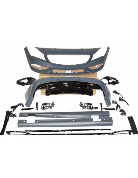 Kit Carrocería Mercedes W117 2013-2018 4P / SW LCI Look AMG A45 II Parrilla